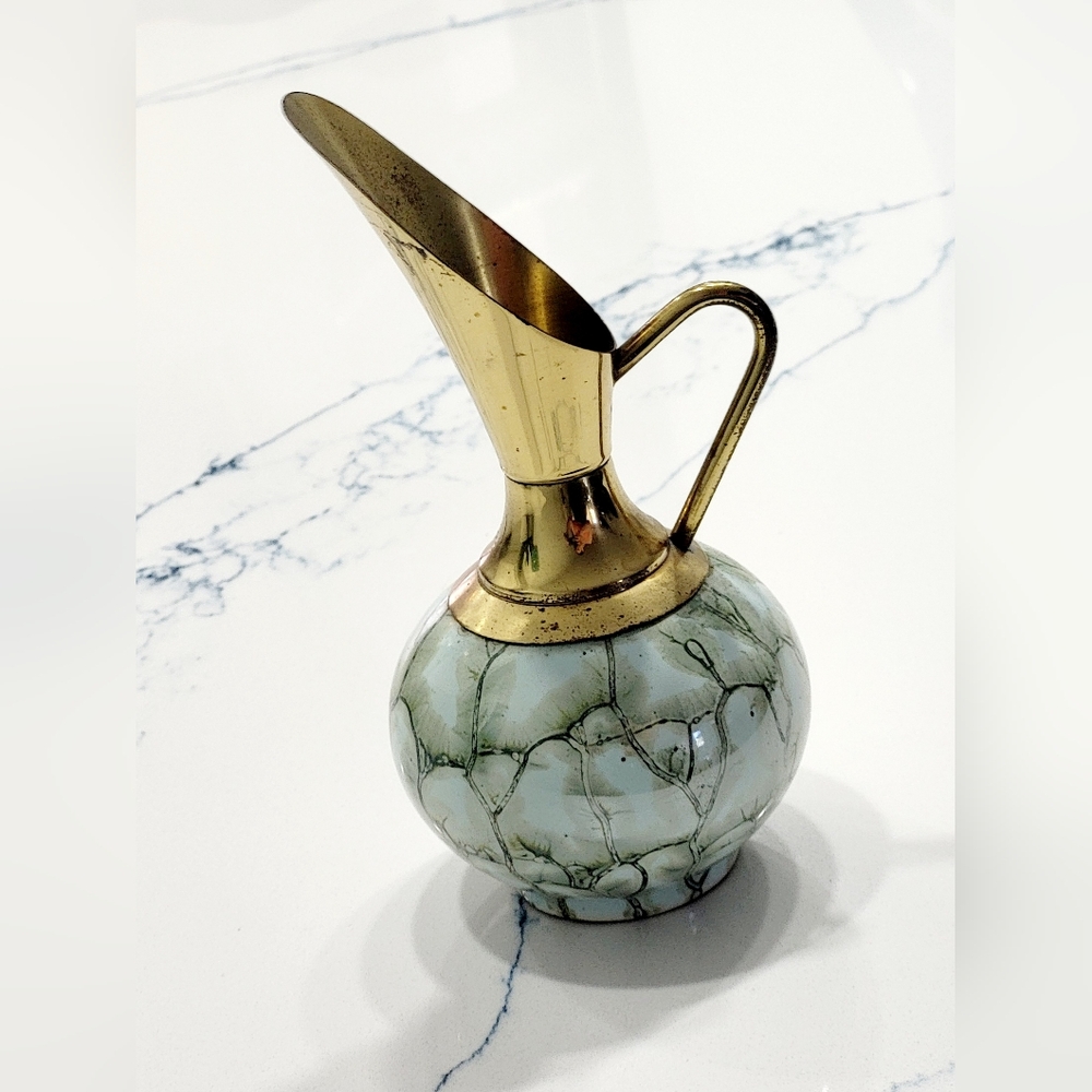 Vintage Delft Small Decanter, Stamped Delft Holland